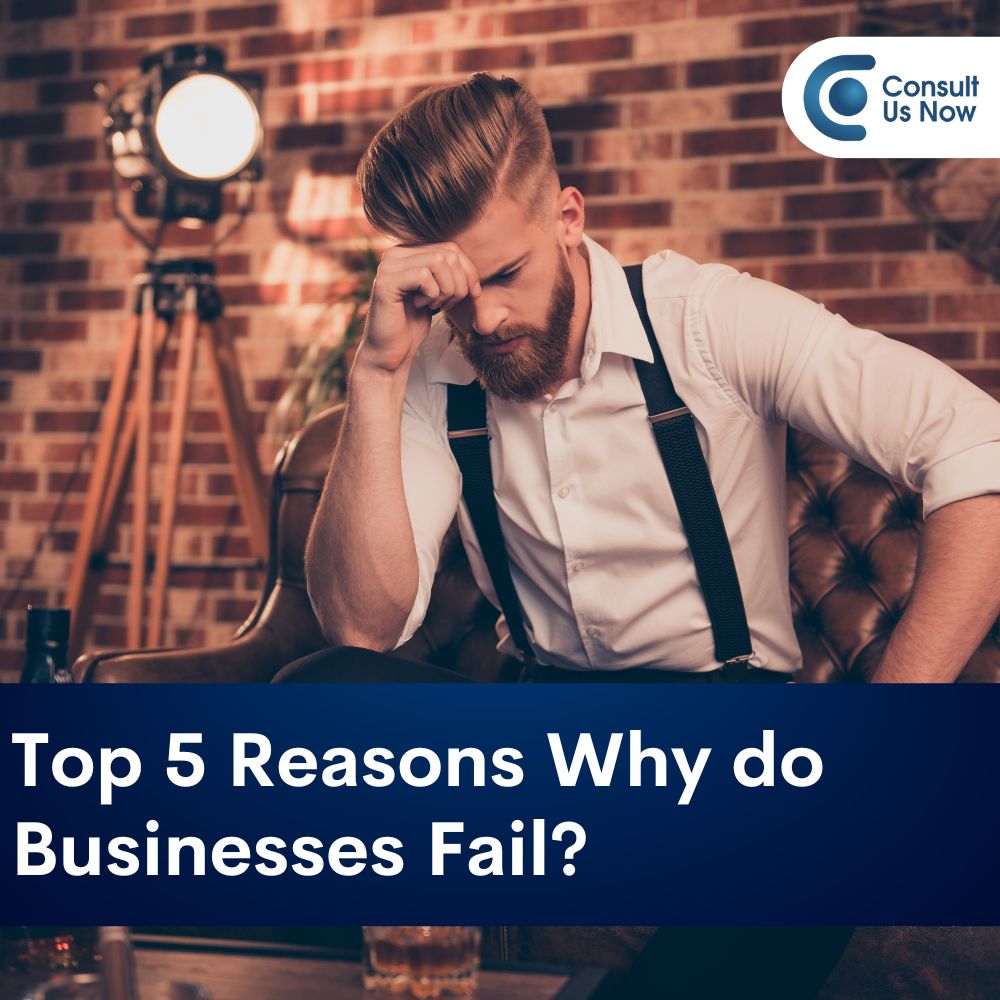 You are currently viewing Top 5 reasons why businesses fail