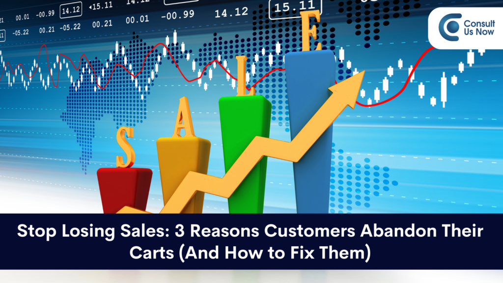 Stop Losing Sales: 3 Reasons Customers Abandon Their Carts (And How to Fix Them)