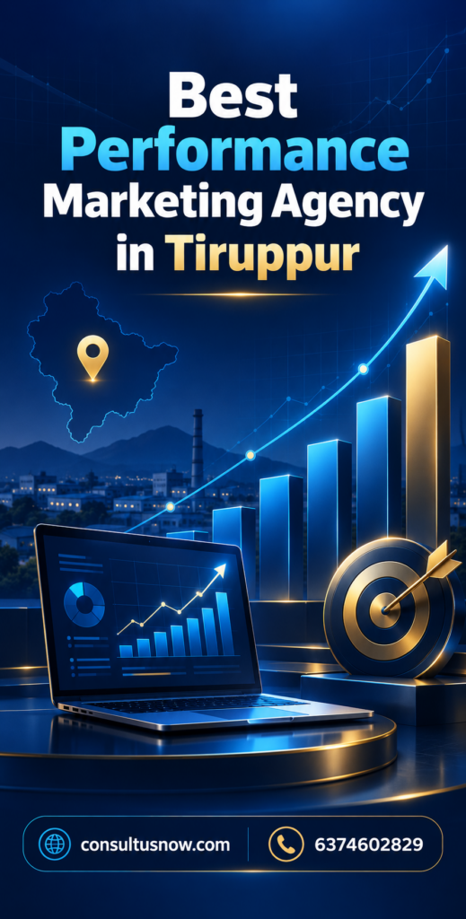 Performance marketing agency in Tiruppur